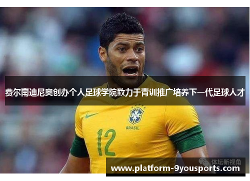 费尔南迪尼奥创办个人足球学院致力于青训推广培养下一代足球人才